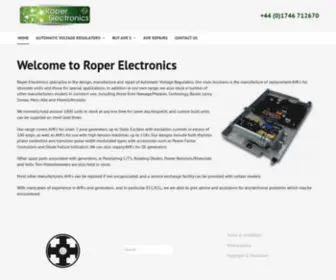 Roperelectronics.co.uk(Roper Electronic Engineering) Screenshot