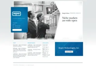 Ropertech.com(A Diversified Technology Company) Screenshot