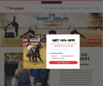 Ropesmart.com(We Are Team Roping) Screenshot