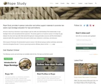 Ropestudy.com(Ropestudy) Screenshot