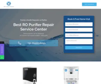 Ropurifier-Repairs.com(RO Purifier & Repairs) Screenshot