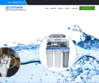 Ropurifiersupport.in(Customer Waterpurifier Service) Screenshot