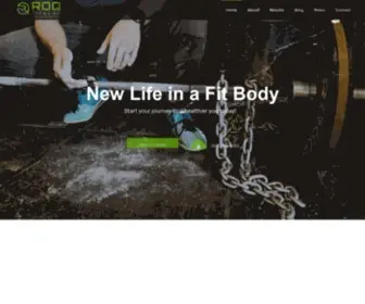 RoqFitness.com(Health) Screenshot