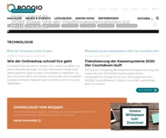 RoqQio.com(Software für den Handel) Screenshot
