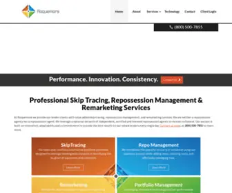 Roquemore.com(Auto Repossession Recovery Management) Screenshot