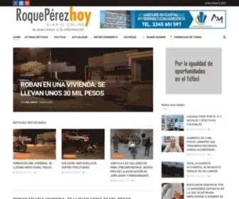 Roqueperezhoy.com.ar(Diario Online) Screenshot