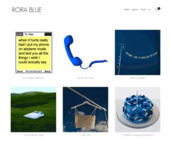 Rorablue.com(Rora Blue) Screenshot