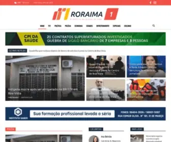 Roraima1.com.br(Roraima 1) Screenshot