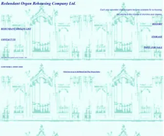 Rorcl.co.uk(Redundant Organ Rehousing Company Ltd) Screenshot