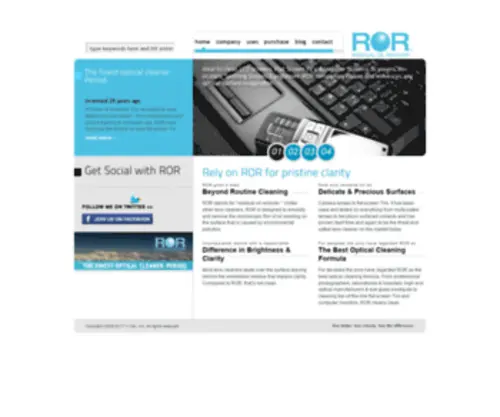 Ror.net(Screen Cleaner) Screenshot