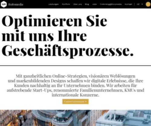 Roromedia.at(Online-Agentur Roromedia GmbH | Willkommen im Zeitalter der Digitalisierung) Screenshot