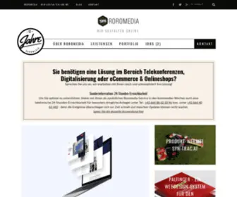 Roromedia.com(Online-Agentur Roromedia GmbH | Willkommen im Zeitalter der Digitalisierung) Screenshot