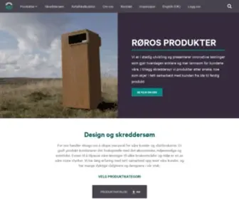 Rorosprodukter.no(Røros) Screenshot