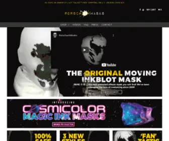 Rorschachmasks.com(RorschachMasks®) Screenshot