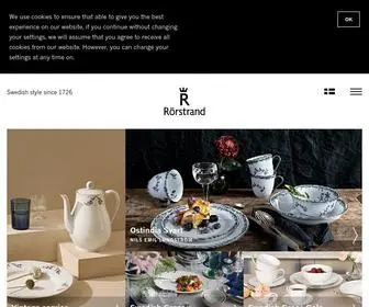Rorstrand.com(Rörstrand) Screenshot