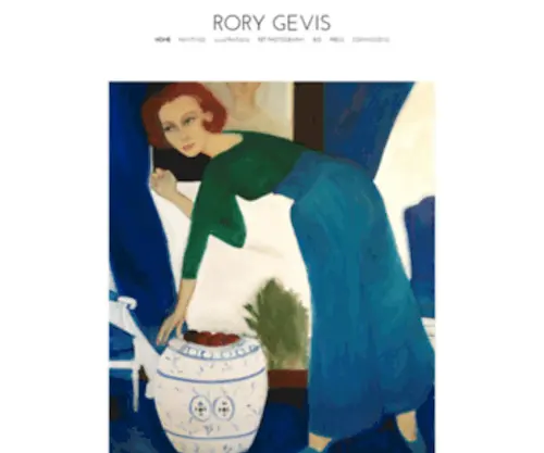Rorygevis.com(Rory Gevis) Screenshot