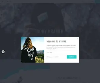 Rorykramer.com(Rory Kramer) Screenshot
