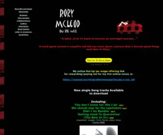 Rorymcleod.com(Rory McLeod) Screenshot