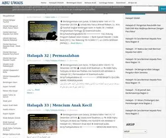 Roryrachmad.net(Abu Uwais) Screenshot