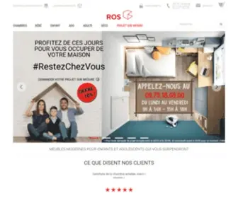 Ros1Shop.fr(Meubles de puériculture et juniors) Screenshot