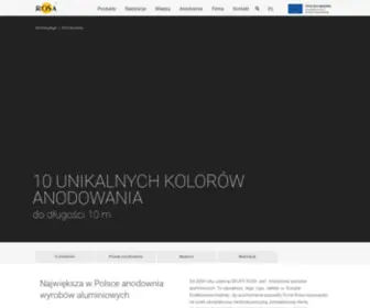 Rosa.com.pl(Oświetlenie ogrodowe led) Screenshot