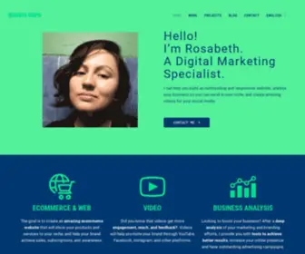 Rosabethcarpio.com(Rosabeth Carpio) Screenshot