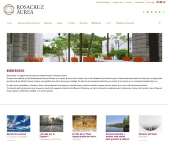 Rosacruzaurea.org(Rosacruz Áurea) Screenshot
