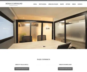 Rosaecarvalho.com.br(Homepage Onepage) Screenshot