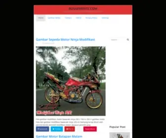 Rosaemente.com(Modifikasi Motor Terbaru 2021) Screenshot