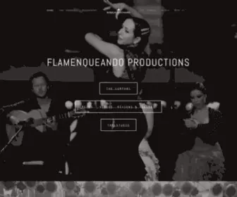 Rosalieflamenco.com(Flamenqueando Productions) Screenshot