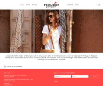 Rosaliepompon.com(Rosalie Pompon) Screenshot