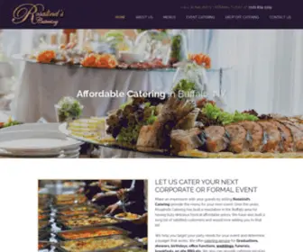 Rosalindscatering.com(Rosalind's Catering) Screenshot