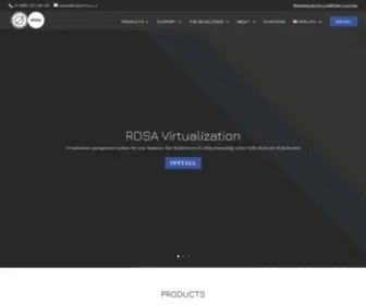 Rosalinux.ru(Компания ООО НТЦ ИТ РОСА) Screenshot
