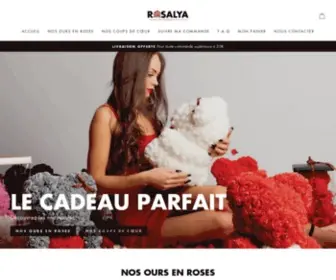 Rosalya.fr(Site Officiel ROSALYA®) Screenshot