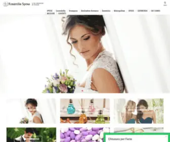 Rosamiliasposa.it(Rosamilia Abiti da Sposa) Screenshot