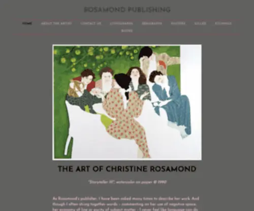 Rosamond.com(Rosamond Publishing) Screenshot