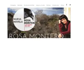 Rosamontero.es(Página Oficial) Screenshot