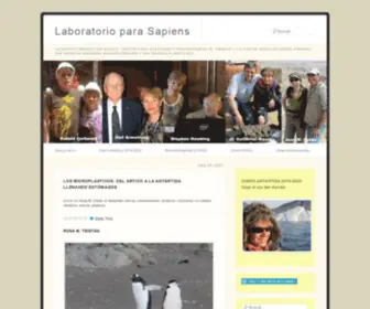 Rosamtristan.com(Laboratorio para 'Sapiens') Screenshot