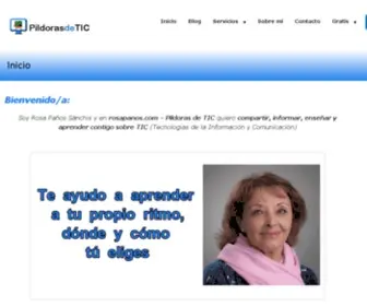 Rosapanos.com(Soy Rosa Paños Sánchis y en) Screenshot