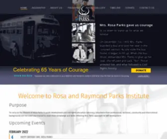 Rosaparks.org(Rosa parks) Screenshot
