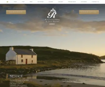 Rosapenna.ie(Donegal Hotel) Screenshot