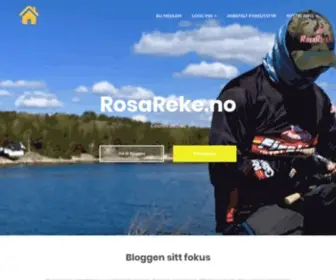Rosareke.no(Sjøørret blogg) Screenshot