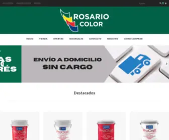 Rosariocolor.com(Pinturerías en Rosario) Screenshot