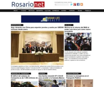 Rosarionet.com.ar(Rosario periodismo) Screenshot