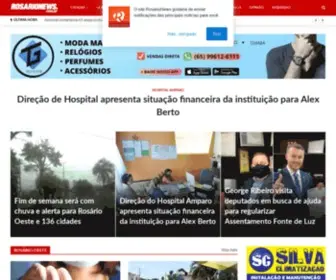 Rosarionews.com.br(ROSARIO NEWS) Screenshot