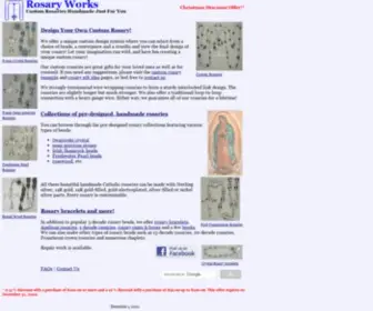 Rosaryworks.com(Rosary Works) Screenshot