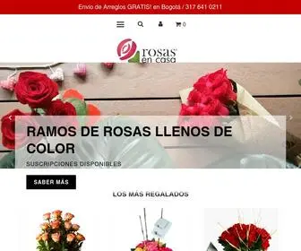 Rosasencasa.com(Rosas) Screenshot