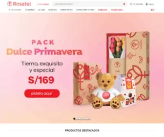 Rosatel.com.pe(Envío) Screenshot