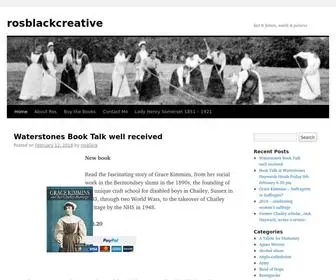 Rosblackcreative.com(Fact & fiction) Screenshot