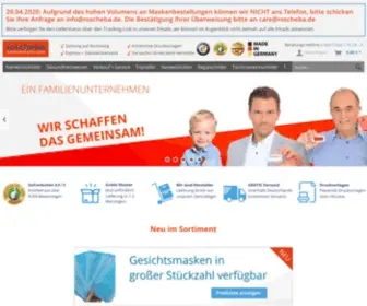 Roscheba.de(Namensschilder direkt vom Hersteller) Screenshot